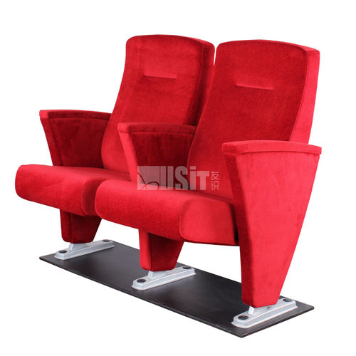 现代风格礼堂椅 - UA-601 - Usit Seating - 布料 / 折叠 / 红色