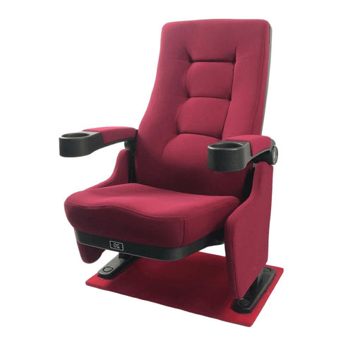 布料影院椅 - UA-627 - Usit Seating - 聚丙烯 / 商用 / 红色