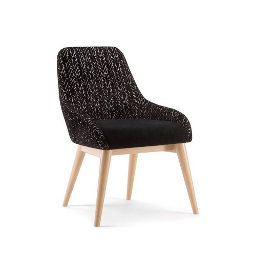 现代风格椅子 - 30 CHAIR 058 ST - TIROLO SRL - 室内 / 布料 / 实木