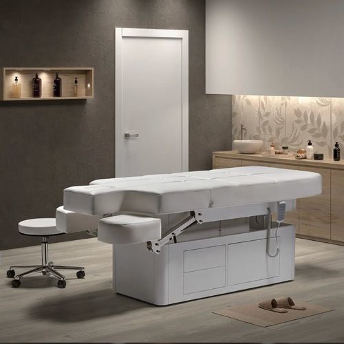 电动按摩床 - Mudra - Esthetica Spa and Salon Resources Private Limited - 木制 / 木制贴皮 / 不锈钢
