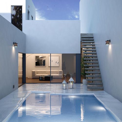直线型楼梯 - U-CRT - Unica living design Poland - 混凝土台阶 / 混凝土 / 户外