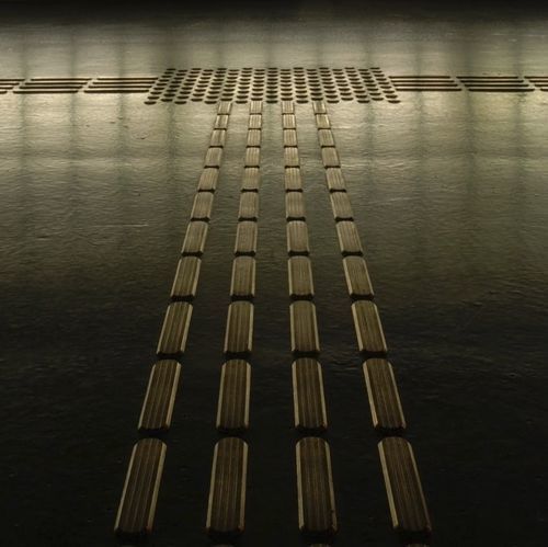 脚触摸式盲道导向带 - PD2 - OLEJÁR spol. s r.o. - 不锈钢 / 混凝土