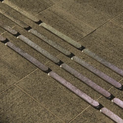 脚触摸式盲道导向带 - PD4 - OLEJÁR spol. s r.o. - 不锈钢 / 混凝土