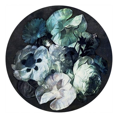 簇绒满铺地毯 - FLEUR - La Aurelia Design - 复合陶瓷 / 印花 / 白色