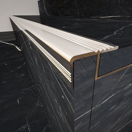 铝制楼梯扣条 - PRO-STAIR - Protrim Building Systems - 铝合金 / 阳极氧化铝 / 防滑