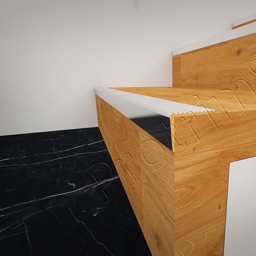 阳极氧化铝楼梯扣条 - PRO-STAIR BASIC - Protrim Building Systems - 铝合金 / 防滑