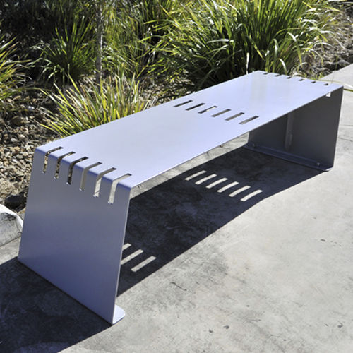 现代风格公共长椅 - ASTON  - Urban Fountains and Furniture - 钢 / 铝制 / 商用