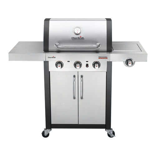 燃气烧烤架 - PROFESSIONAL 3400 S - CHARBROIL - 带滑轮 / 铸铁 / 不锈钢