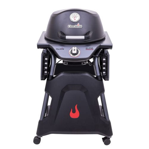 电动烧烤架 - ALL-STAR 120 B  - CHARBROIL - 带滑轮 / 铸铁 / 不锈钢