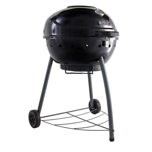 炭烧烤架 - KETTLEMAN  - CHARBROIL - 带滑轮 / 不锈钢 / 瓷质