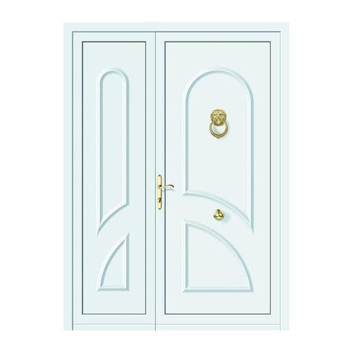 入户门 - ORO : CASTOR - ALUPORTA - 铝制 / 平开 / 固定门扇