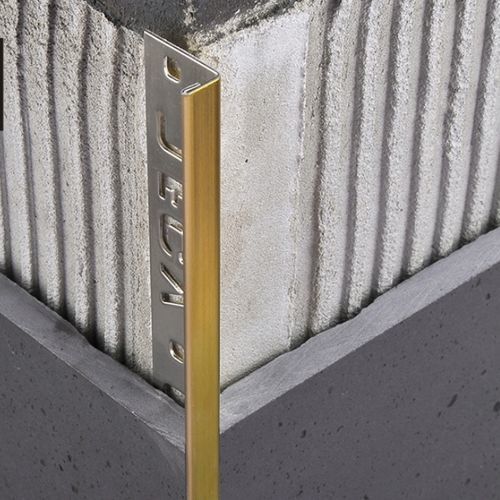 不锈钢型材收边条 - SL005  - FOSHAN  JECA  LIMITED - 用于瓷砖 / 转角 / 金色