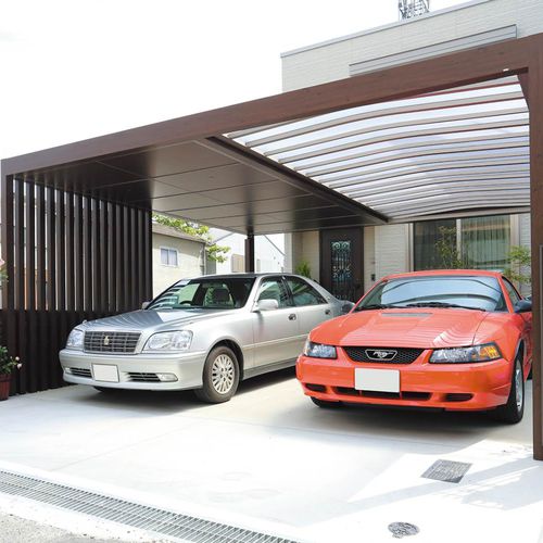 木质停车棚 - 廊架10 - Howvin outdoor furtniture
