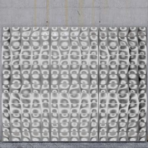 装饰金属板 - ROLLING SQUARES - Binder Parametric Metal GmbH - 带孔 / 铝制 / 钢