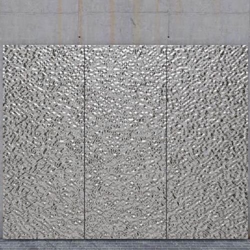 装饰金属板 - HILLYLAND - Binder Parametric Metal GmbH - 带孔 / 铝制 / 钢