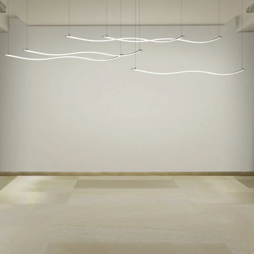 悬挂式条灯 - SLC L2 CURVE 2M - The Light Group - 顶棚 / LED式 / 商用
