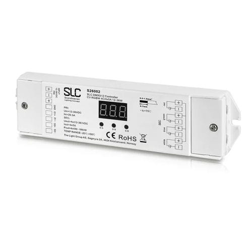 数字DMX 控制器 - SLC CV 4X5A 12-36V RGBW - The Light Group - RGB / LED