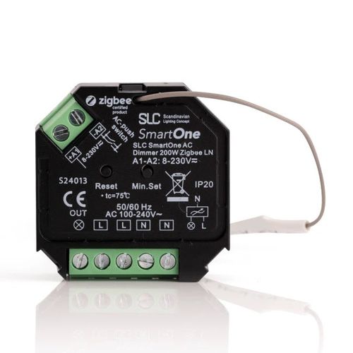 Wifi调光器 - SLC SmartOne AC Dimmer Mini 200W Zigbee - The Light Group