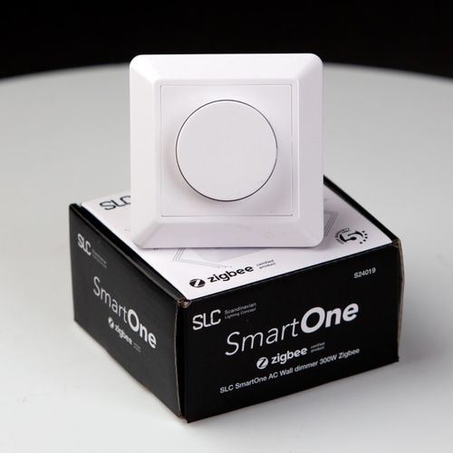 壁挂调光器 - SLC SMARTONE AC 250W ZIGBEE - The Light Group - DIN导轨 / 智能家居设备
