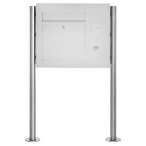 落地式信箱 - DESIGNER : 592D-B-STR-R - Briefkasten Manufaktur Lippe GmbH - 独立型 / 内置对讲机 / 可定制