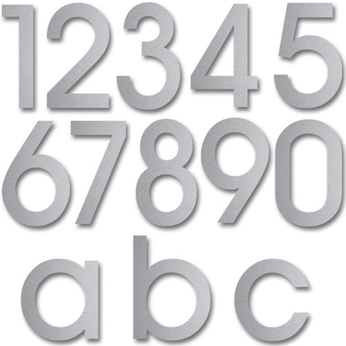 门用标识板 - 528-01 - Briefkasten Manufaktur Lippe GmbH - 壁挂 / 不锈钢 / 数码