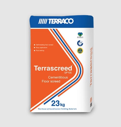 自流找平找平层 - TERRASCREED™ GP100   - Terraco LLC. Ltd - 水泥 / 聚合物