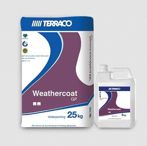 防护防水系统 - WEATHERCOAT GP - Terraco LLC. Ltd - 屋顶 / 用于外墙 / 用于挡土墙