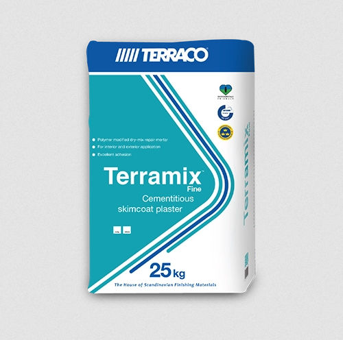 抹平砂浆胶合剂 - TERRAMIX FINE  - Terraco LLC. Ltd - 修补 / 末道 / 用于混凝土