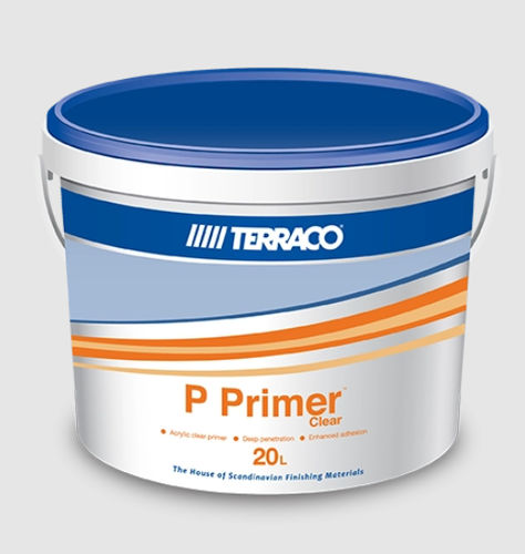 石工底漆 - P CLEAR   - Terraco LLC. Ltd - 用于混凝土 / 用于水泥 / 丙烯