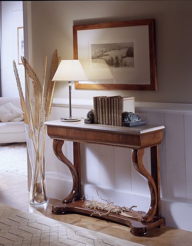 传统风格玄关桌 - M 403 - MOLETTA MOBILI - 胡桃木 / 木桌脚 / 长方形
