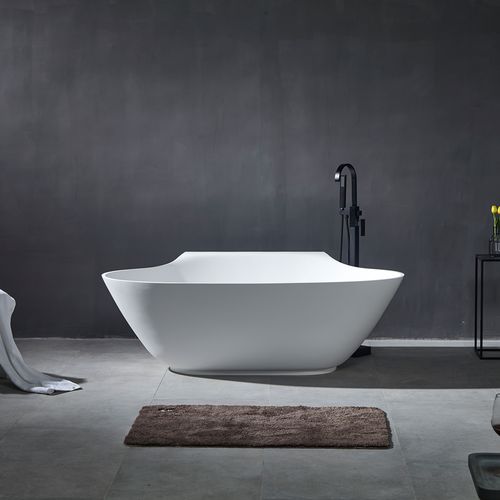 椭圆浴缸 - YL6047 - FOSHAN ARTLAND SANITARY WARE CO.LTd. - 放置式 / 矿物铸件 / Corian®可丽耐