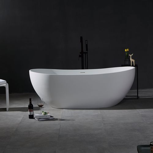 椭圆浴缸 - YL6074 - FOSHAN ARTLAND SANITARY WARE CO.LTd. - 放置式 / 矿物铸件 / 坚硬表面
