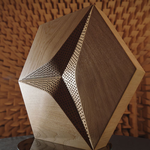 墙面隔音板 - HEXAGO CM-D - FORM AT WOOD - 用于天花板 / 吸声织物 / 实木
