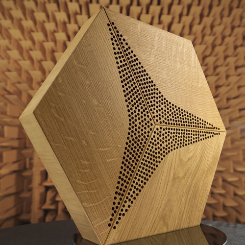 墙面隔音板 - HEXAGO CM-D FLAT - FORM AT WOOD - 用于天花板 / 悬挂式 / 木质