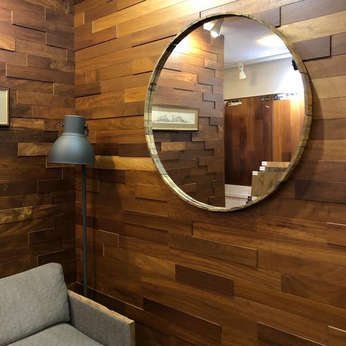 实木墙面材料 - AFRICAN IROKO - Ribadao Wood Boutique - 绿柄桑木 / 涂油 / 预涂漆