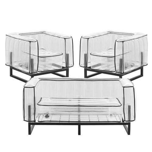 现代风格花园客厅家具 - Yomi Style - MOJOW DESIGN - 铝制 / 聚氨酯 / 家用