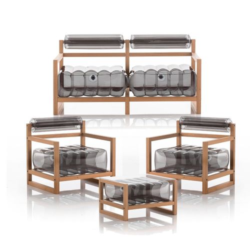 现代风格花园客厅家具 - Yoko - MOJOW DESIGN - 木质 / 聚氨酯 / 家用