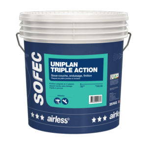 光滑涂料 - AIRLESS UNIPLAN TRIPLE ACTION - Sofec - 末道 / 室内 / 墙面