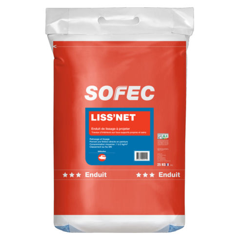 光滑涂料 - LISS'NET - Sofec - 末道 / 室内 / 石膏