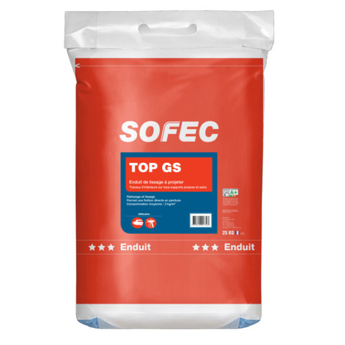 光滑涂料 - TOP GS - Sofec - 末道 / 室内 / 石膏