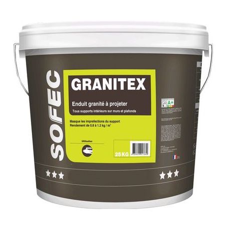 装饰涂料 - GRANITEX - Sofec - 室内 / 户外 / 墙面