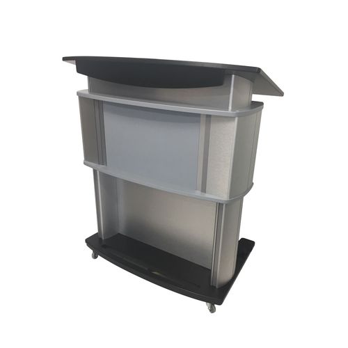 会议用斜面书桌 - MOTORIZED ACCESSIBLE - Podium pros - 站坐式 / 带滑轮 / 带USB接口