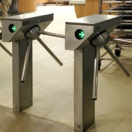 三脚旋转闸门 - OTT 131 S - Oskar Turnstiles System - 用于门禁控制 / 不锈钢 / 公共机构用