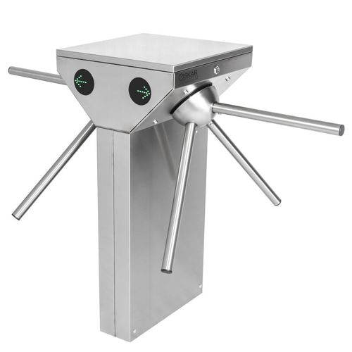 三脚旋转闸门 - OTT 162 G - Oskar Turnstiles System - 用于门禁控制 / 不锈钢 / 公共机构用