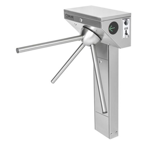 三脚旋转闸门 - OTT 131 J - Oskar Turnstiles System - 用于门禁控制 / 不锈钢 / 公共机构用