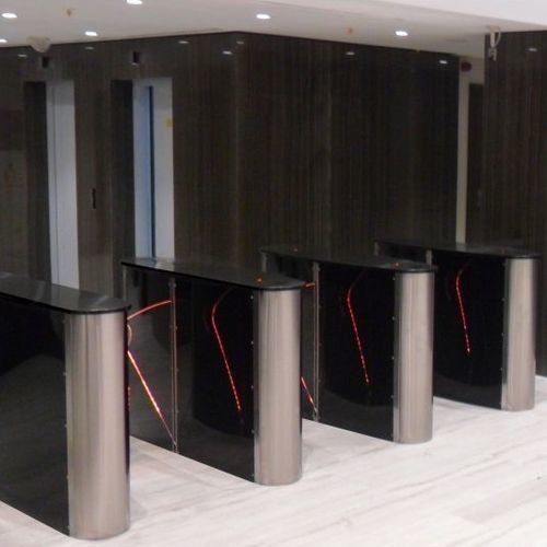 中等高度旋转闸门 - HCT 350 S - Oskar Turnstiles System - 用于门禁控制 / 不锈钢 / 公共机构用