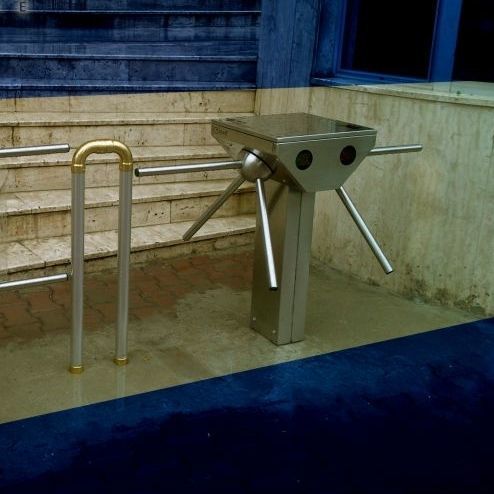 三脚旋转闸门 - OTT 162 S - Oskar Turnstiles System - 用于门禁控制 / 不锈钢 / 公共机构用