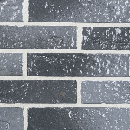 外墙砖 - 3+5 R3O GREY MULTI - TEXTURED - Klinker Covadonga - 用于石工 / 实心 / 特种