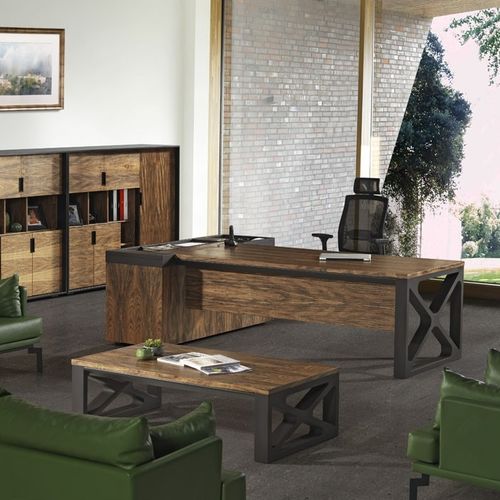 老板桌 - VENÜS - Flekssit Office Furniture - 落地 / 传统风格 / MDF