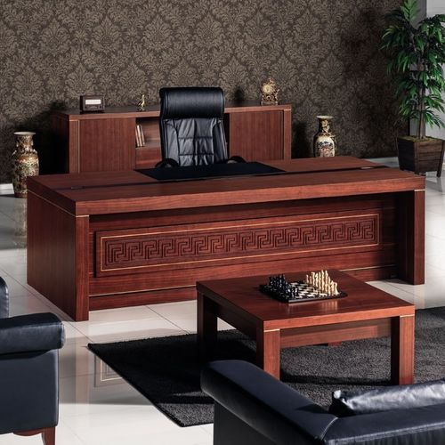 老板桌 - MAKLORA - Flekssit Office Furniture - 传统风格 / MDF / 带收纳